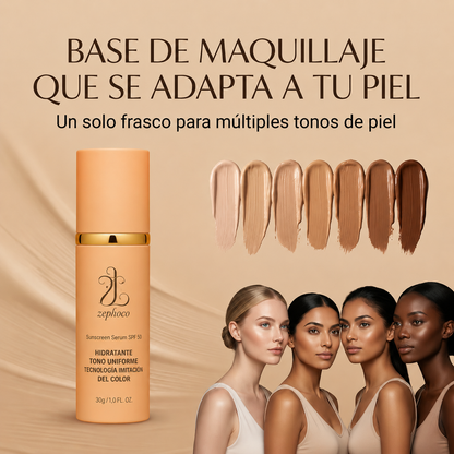 Base de Maquillaje con Crema Solar 4 en 1