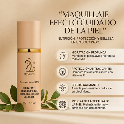 Base de Maquillaje con Crema Solar 4 en 1